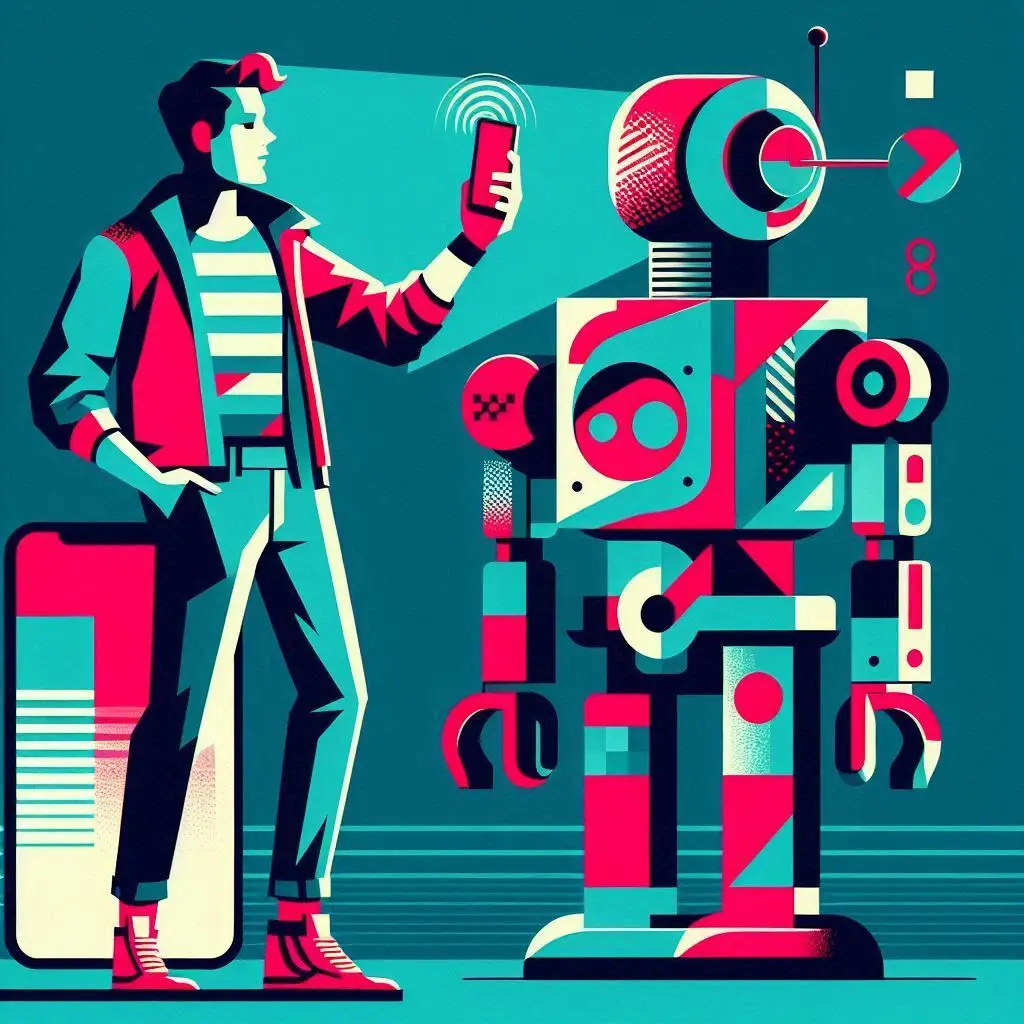 Consultation next to a robot